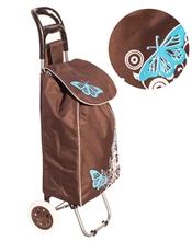 Хозяйственная сумка-тележка 1301-Y цвет №2 коричневый